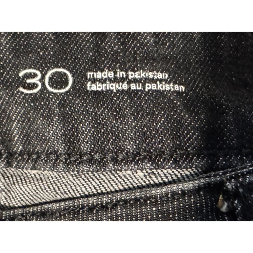 Pilcro Women’s Size 30 Black High Rise Slim Straight Leg Jeans - Picture 10 of 11